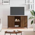 Miniatyrbilde 11 av 11: vidaXL TV-benk sonoma eik 100x35x65 cm konstruert tre