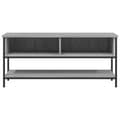 Miniatyrbilde 3 av 10: vidaXL TV-benk grå sonoma 100x35x45 cm konstruert tre