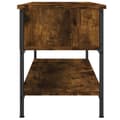 Miniatyrbilde 4 av 10: vidaXL TV-benk røkt eik 100x35x45 cm konstruert tre
