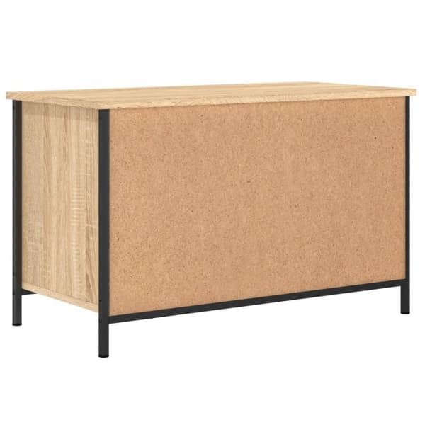 vidaXL Tv-bänk sonoma-ek 80x40x50 cm konstruerat trä