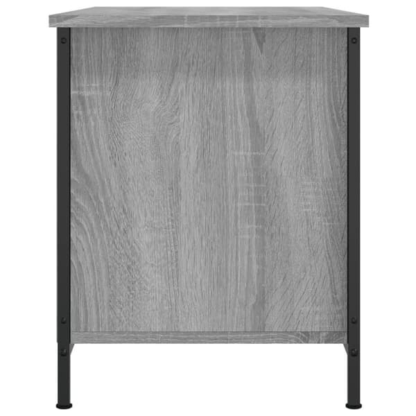 vidaXL TV-benk grå sonoma 80x40x50 cm konstruert tre
