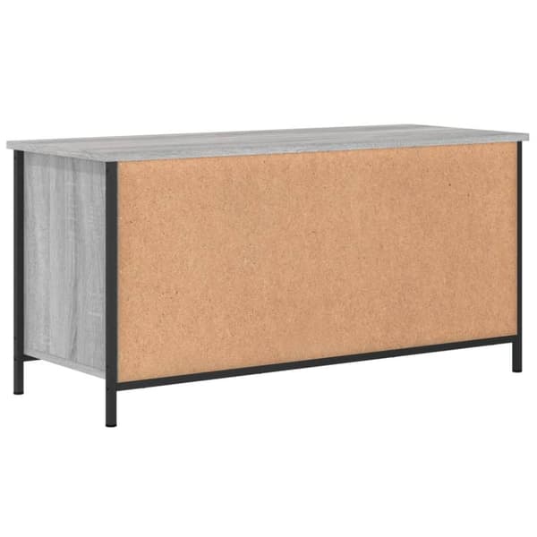 vidaXL TV-benk grå sonoma 100x40x50 cm konstruert tre