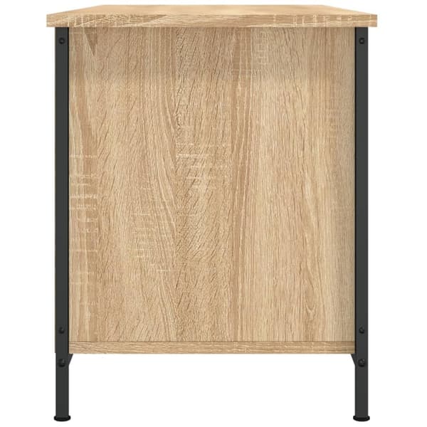 vidaXL TV-benk sonoma eik 100x40x50 cm konstruert tre