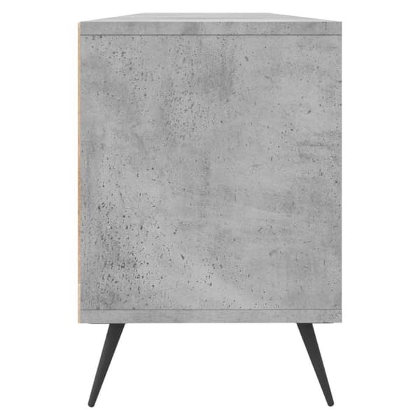 vidaXL TV-benk betonggrå 150x30x44,5 cm konstruert tre