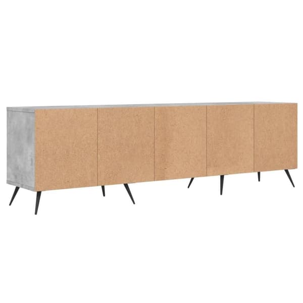 vidaXL TV-benk betonggrå 150x30x44,5 cm konstruert tre