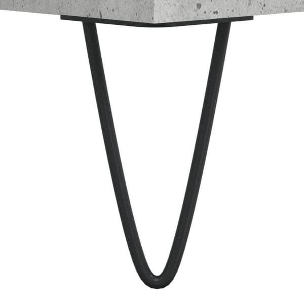 vidaXL TV-benk betonggrå 100x34,5x44,5 cm konstruert tre