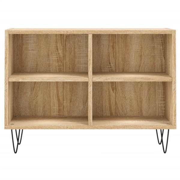 vidaXL TV-benk sonoma eik 69,5x30x50 cm konstruert tre