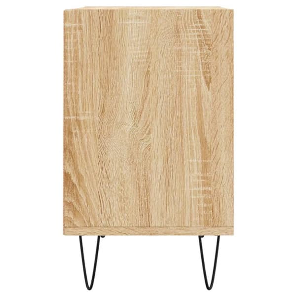 vidaXL TV-benk sonoma eik 69,5x30x50 cm konstruert tre