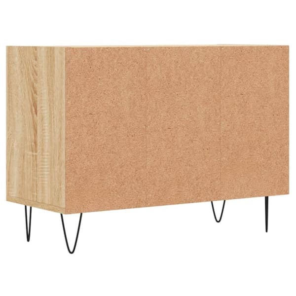 vidaXL TV-benk sonoma eik 69,5x30x50 cm konstruert tre