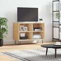 Miniatyrbilde 10 av 10: vidaXL TV-benk sonoma eik 69,5x30x50 cm konstruert tre