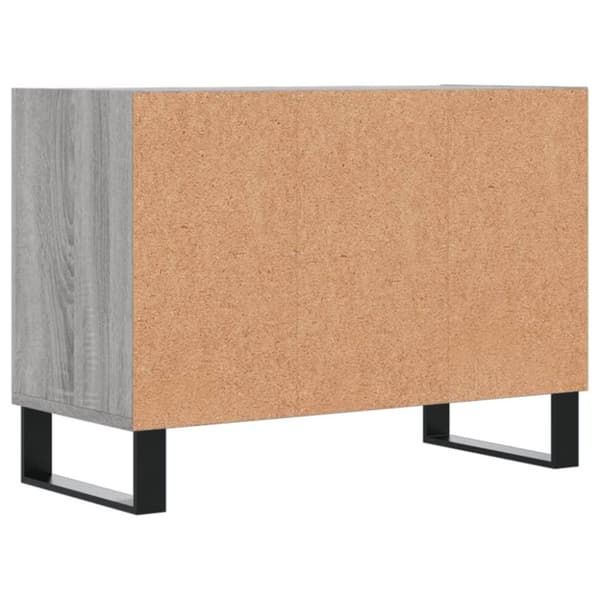 vidaXL tv-bord 69,5x30x50 cm konstrueret træ grå sonoma-eg
