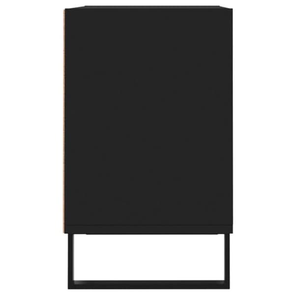 vidaXL TV-benk svart 69,5x30x50 cm konstruert tre