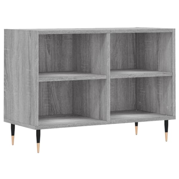 vidaXL TV-taso harmaa Sonoma 69,5x30x50 cm tekninen puu