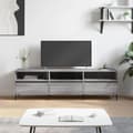 Miniatyrbilde 11 av 11: vidaXL TV-benk grå sonoma 150x30x44,5 cm konstruert tre
