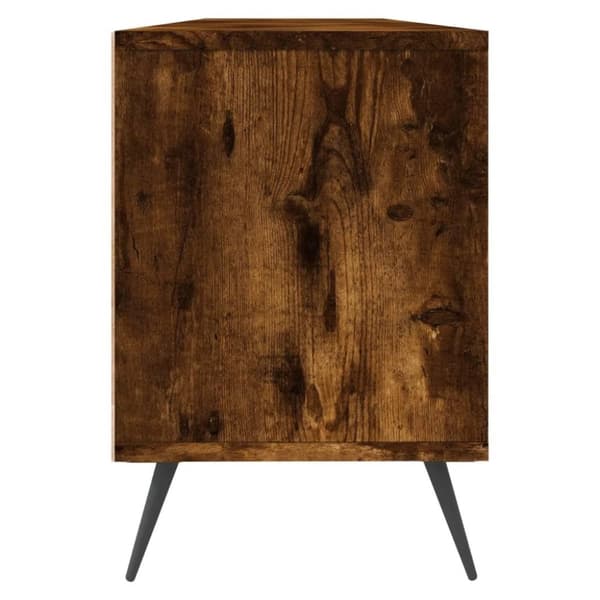 vidaXL TV-benk røkt eik 150x30x44,5 cm konstruert tre