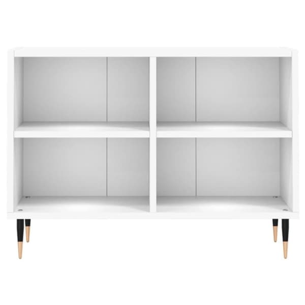 vidaXL Tv-bänk vit 69,5x30x50 cm konstruerat trä