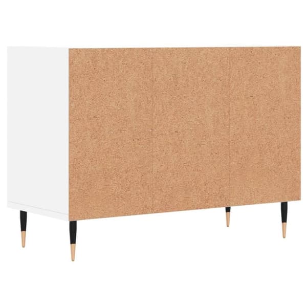 vidaXL Tv-bänk vit 69,5x30x50 cm konstruerat trä