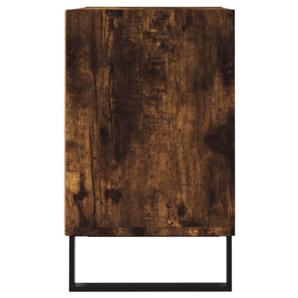 vidaXL tv-bord 69,5x30x50 cm konstrueret træ røget egetræsfarve