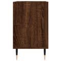 Miniatyrbilde 4 av 10: vidaXL TV-benk brun eik 69,5x30x50 cm konstruert tre