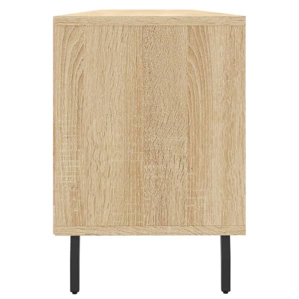 vidaXL TV-benk sonoma eik 150x30x44,5 cm konstruert tre