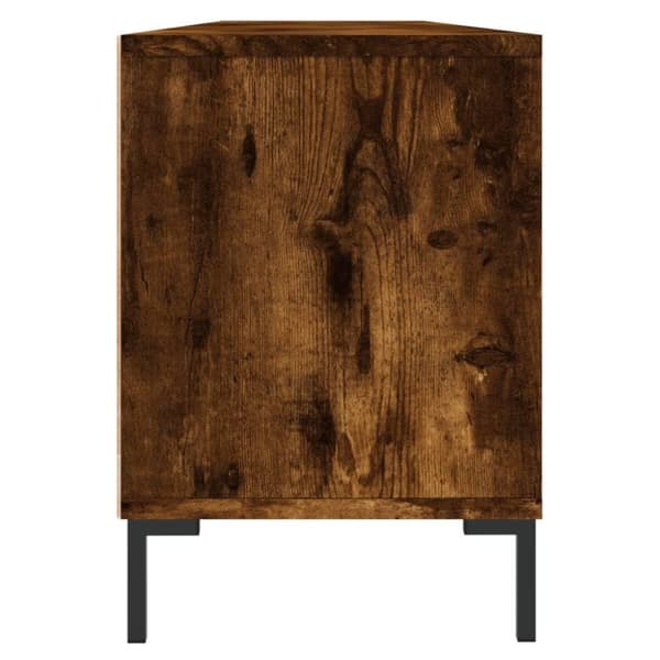 vidaXL TV-benk røkt eik 150x30x44,5 cm konstruert tre