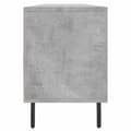 Miniatyrbilde 6 av 11: vidaXL TV-benk betonggrå 150x30x44,5 cm konstruert tre