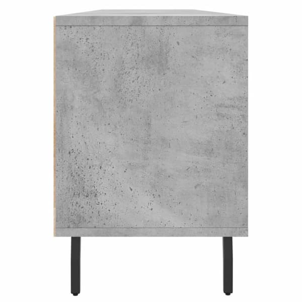 vidaXL TV-benk betonggrå 150x30x44,5 cm konstruert tre
