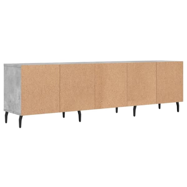 vidaXL TV-benk betonggrå 150x30x44,5 cm konstruert tre