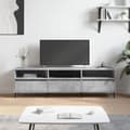 Miniatyrbilde 11 av 11: vidaXL TV-benk betonggrå 150x30x44,5 cm konstruert tre