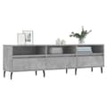 Miniatyrbilde 2 av 11: vidaXL TV-benk betonggrå 150x30x44,5 cm konstruert tre