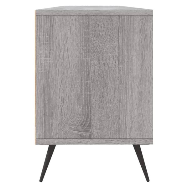 vidaXL TV-benk grå sonoma 150x30x44,5 cm konstruert tre