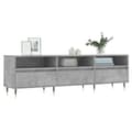 Miniatyrbilde 2 av 11: vidaXL TV-benk betonggrå 150x30x44,5 cm konstruert tre