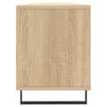 Miniatyrbilde 6 av 11: vidaXL TV-benk sonoma eik 150x30x44,5 cm konstruert tre