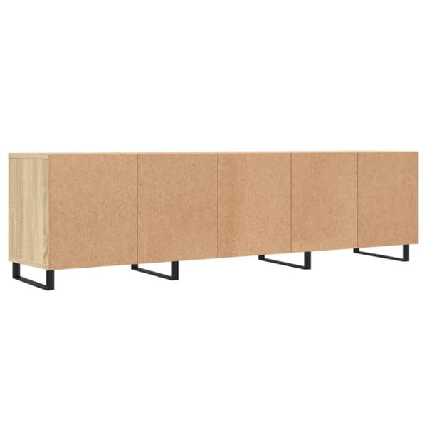 vidaXL TV-benk sonoma eik 150x30x44,5 cm konstruert tre