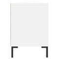 Miniatyrbilde 6 av 11: vidaXL TV-benk hvit 150x30x44,5 cm konstruert tre