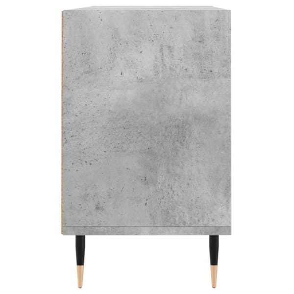 vidaXL TV-benk betonggrå 103,5x30x50 cm konstruert tre