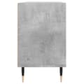 Miniatyrbilde 4 av 10: vidaXL TV-benk betonggrå 103,5x30x50 cm konstruert tre