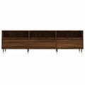 Pikkukuva 5 / 11: vidaXL TV-taso ruskea tammi 150x30x44,5 cm tekninen puu