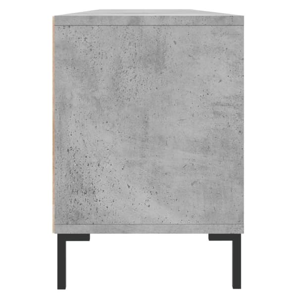 vidaXL tv-bord 150x30x44,5 cm konstrueret træ betongrå