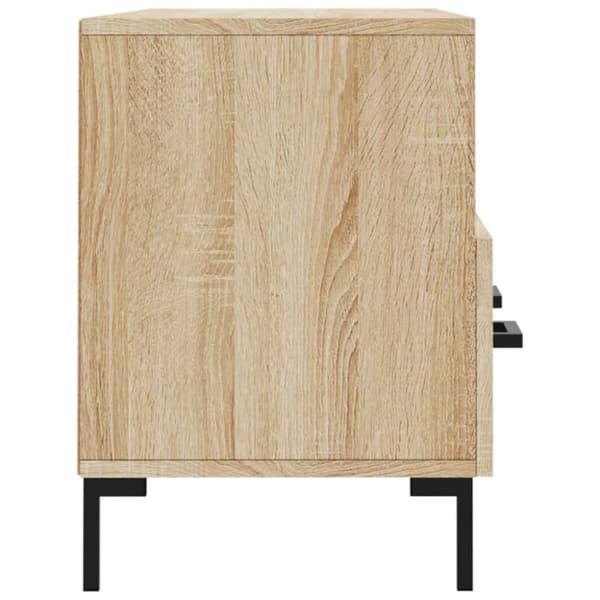 vidaXL Tv-bänk sonoma ek 102x36x50 cm konstruerat trä