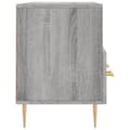Miniatyrbilde 7 av 11: vidaXL TV-benk grå sonoma 102x36x50 cm konstruert tre