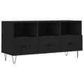 Miniatyrbillede 1 af 11: vidaXL tv-bord 102x36x50 cm konstrueret træ sort