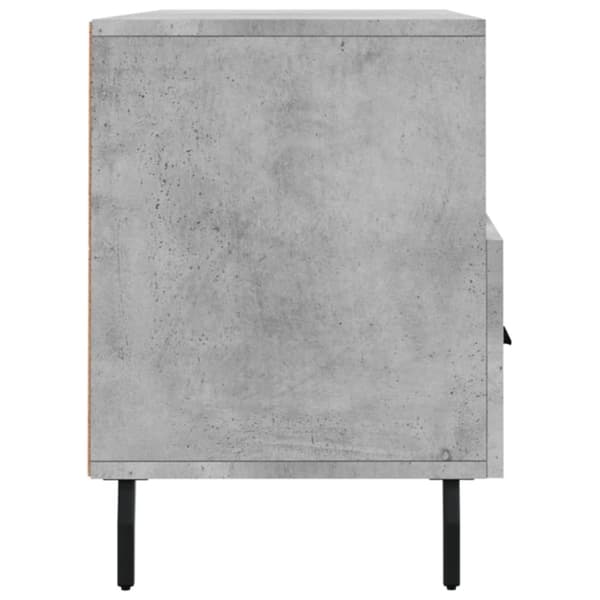 vidaXL Tv-bänk betonggrå 102x36x50 cm konstruerat trä