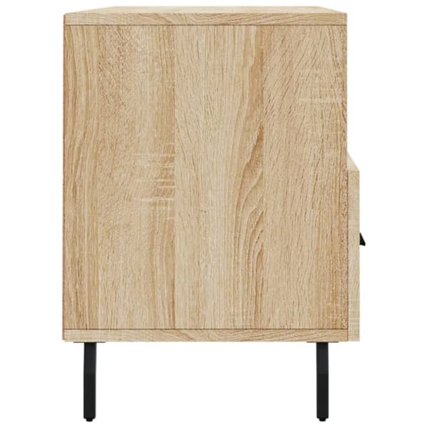 vidaXL Tv-bänk sonoma ek 102x36x50 cm konstruerat trä