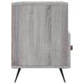 Pikkukuva 7 / 11: vidaXL TV-taso harmaa Sonoma 102x36x50 cm tekninen puu