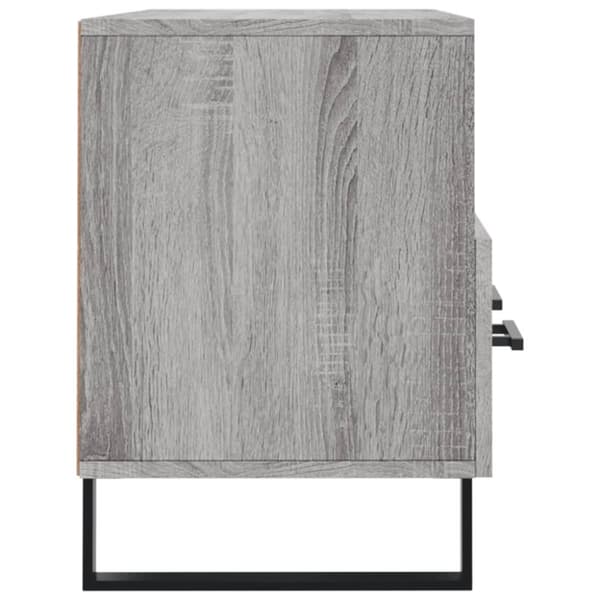 vidaXL TV-benk grå sonoma 102x36x50 cm konstruert tre