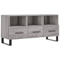 Miniatyrbilde 1 av 11: vidaXL TV-benk grå sonoma 102x36x50 cm konstruert tre