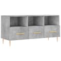 Miniatyrbilde 1 av 11: vidaXL TV-benk betonggrå 120x35x48 cm konstruert tre