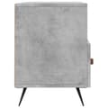 Pikkukuva 7 / 11: vidaXL TV-taso betoninharmaa 102x36x50 cm tekninen puu