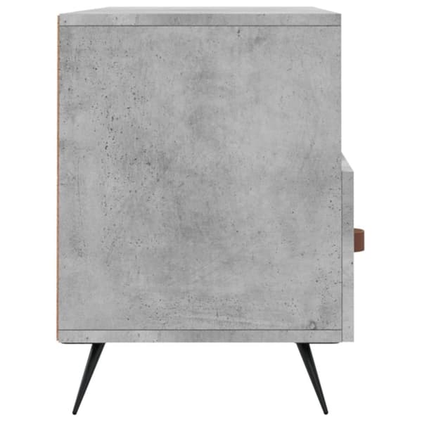 vidaXL TV-benk betonggrå 120x35x48 cm konstruert tre
